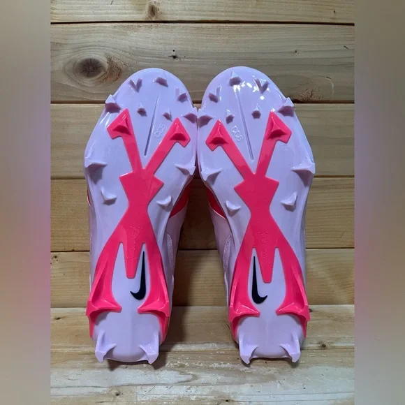 New Nike Alpha Menace 4 Pro NRG Racer Pink Football Cleats HJ4568-600 - Picture 4 of 11